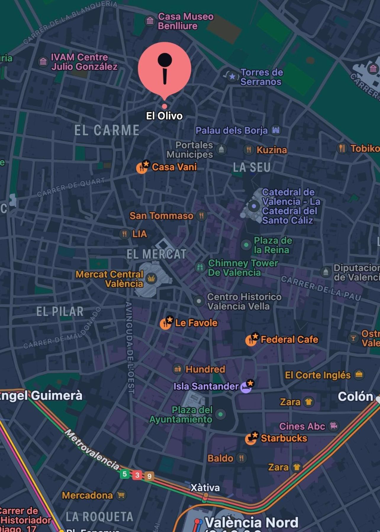 ולנסיה Apartamentos El Olivo מראה חיצוני תמונה